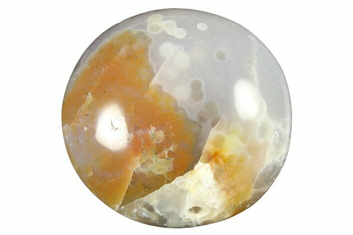 Polished Ocean Jasper Stone - New Deposit #261264